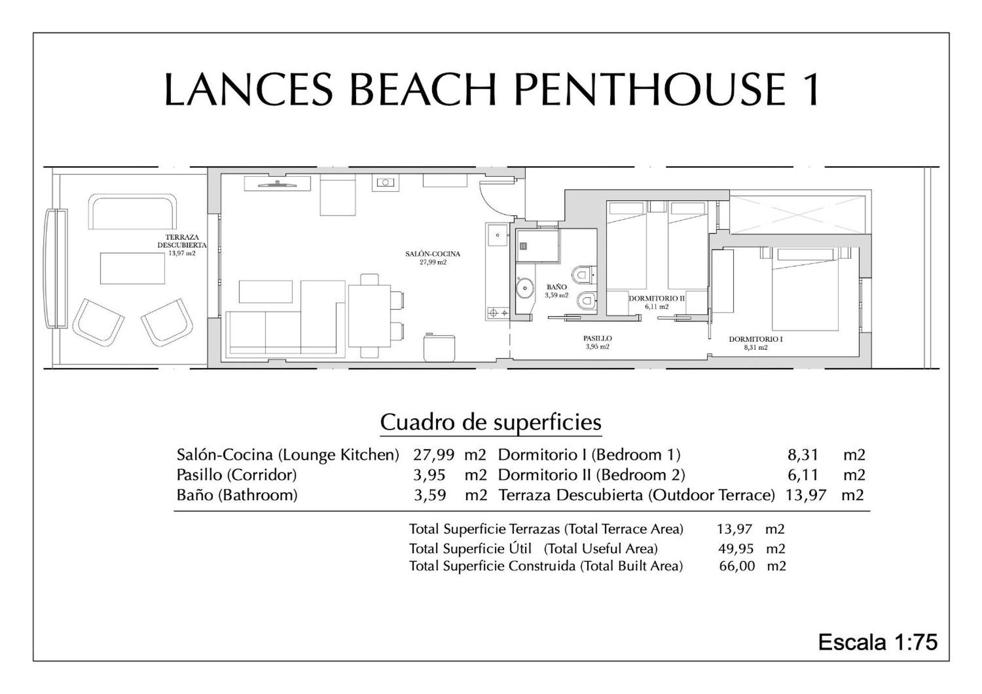 Lances Beach Penthouses Ταρίφα Εξωτερικό φωτογραφία
